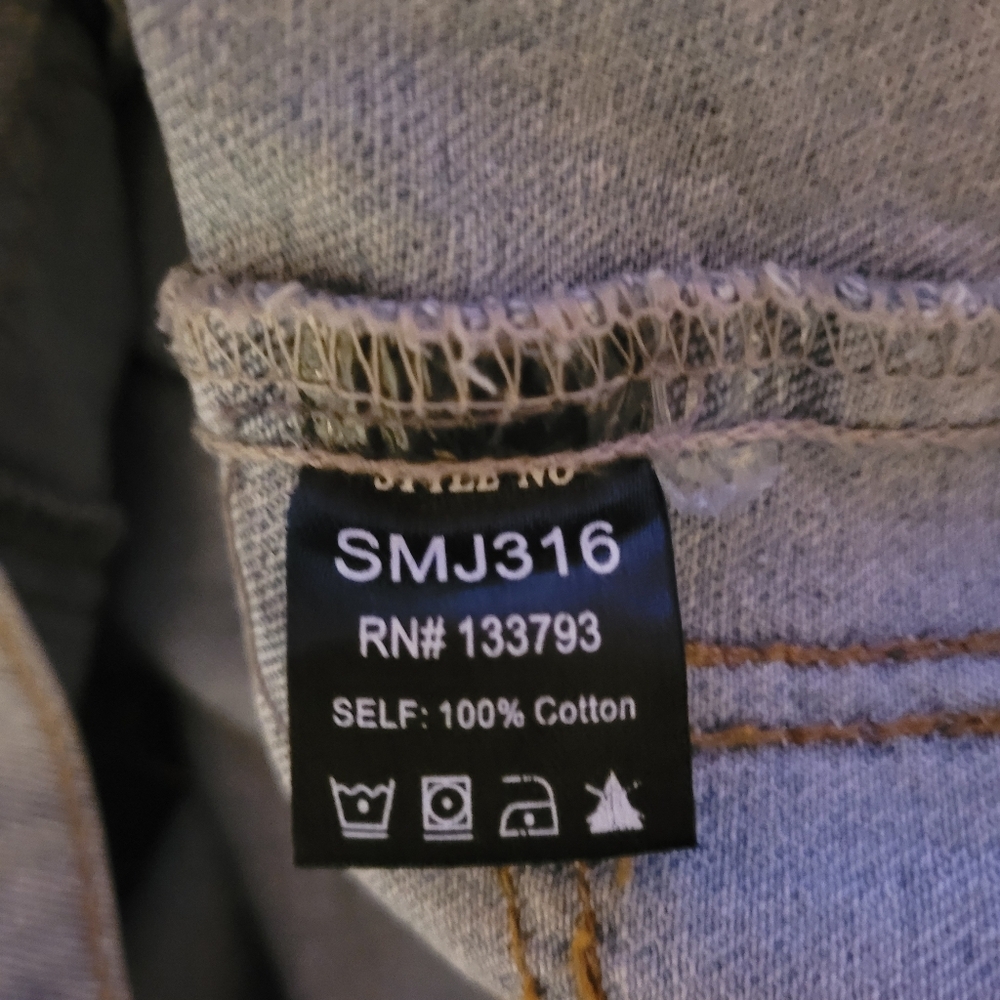 POL Patchwork Denim Jacket, VGUC, Size M - Picture 7 of 7